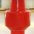 Marine navigation aids buoy with solar powered buoy light